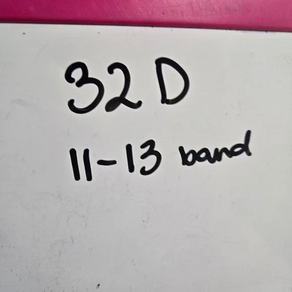 Victoria's Secret Body Lace Sparkle Demi Bra 32D Pushup Bow Coquette Valentines - Picture 6 of 6